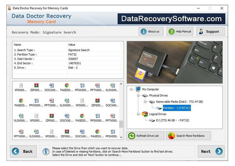 Data Recovery Software for Memory Cards