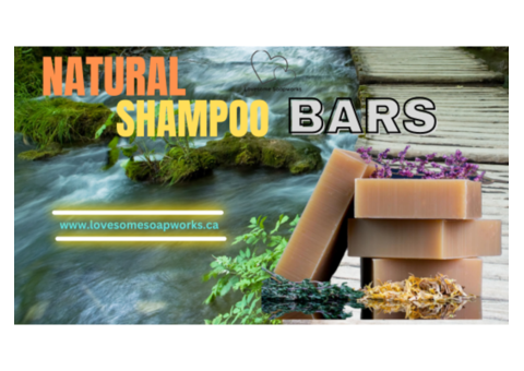 Gentle Care of Natural Shampoo Bars