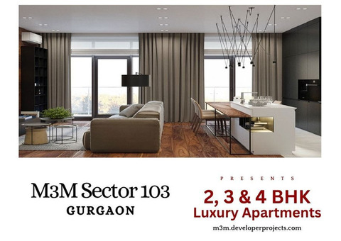 M3M Sector 103 Apartments Gurugram - Now Experience Extravagance