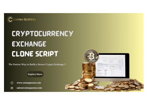 Cryptocurrency Exchange Clone Script Development in CoinsQueens