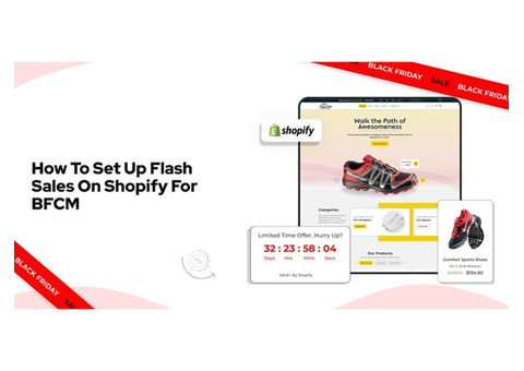 How to Set Up Flash Sales on Shopify for BFCM