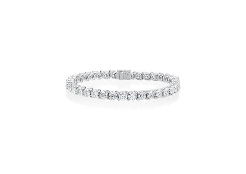 Platinum Diamond Tennis Bracelet