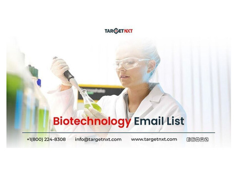 TargetNXT’s Biotechnology Email list.