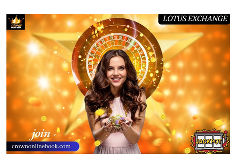 Bet with Confidence At CrownOnlineBook, India's  Lotusexchange