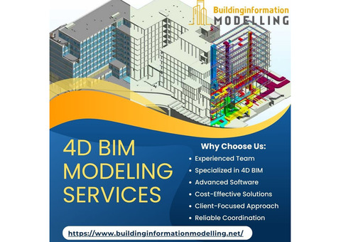 Master BIM Project Planning with Our Reliable 4D BIM Services