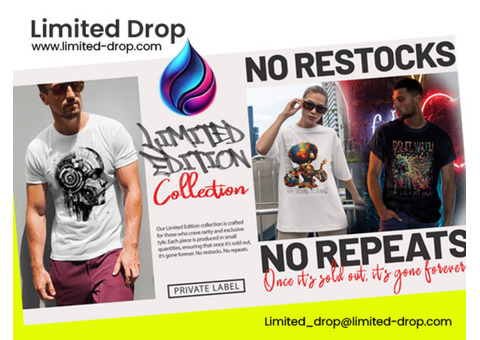 No Restocks, Just Rarity: Shop Designer T Shirts Now!