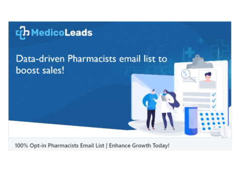 Get Pharmacists Email List and Save 30% on Your Order Today!