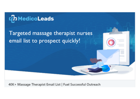 Buy Massage Therapist Email List – 30% Off for a Limited Time!