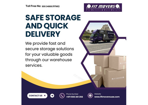 Fit Movers | Warehouse Storage in Abu Dhabi