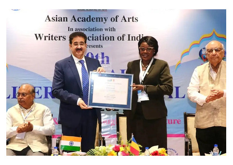 Sandeep Marwah Nominated as Chair of Indo-Chad Film and Cultural Forum