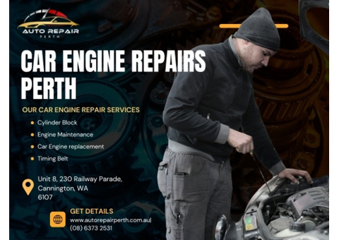 Your Go-To Car Engine Repair Shop in Perth – Book Now