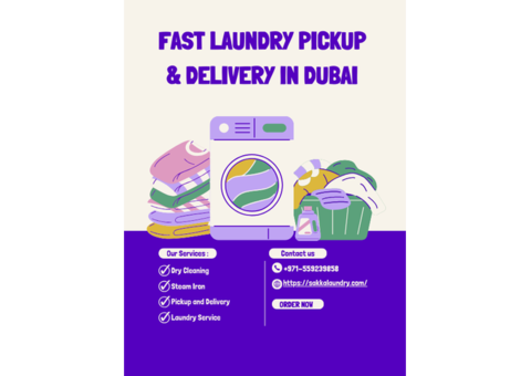 Fast Laundry Pickup & Delivery in Dubai