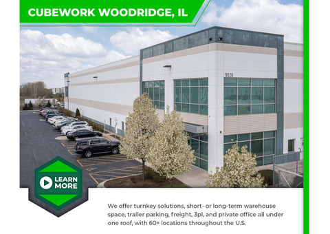 Flexible Warehouse Space at Cubework Woodridge with no hidden fees