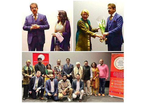 Sandeep Marwah Inaugurates the 15th Indian Film Festival of Ireland