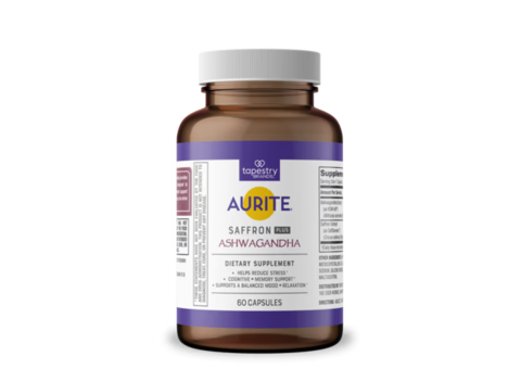 Aurite® Saffron Plus Ashwagandha: Wellness Supplement