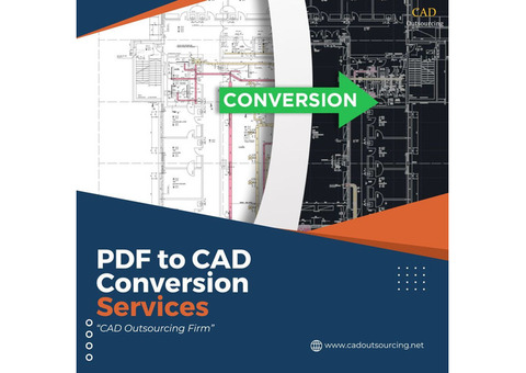 PDF to CAD Conversion Services in Ohio, USA