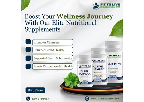 Boost Your Wellness Journey With Our Elite Nutritional Supplements