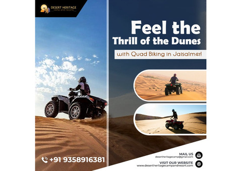 Thrilling Quad Biking in Jaisalmer with Desert Heritage Camps