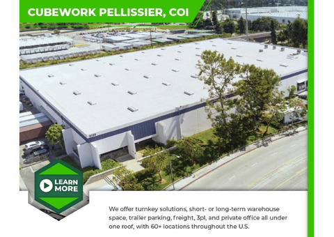 Flexible Warehouse Space at Cubework Pellissier with no hidden fees