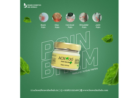 Achoo pain relief balm