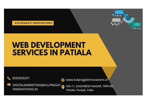 Your Destination for the Best Web Development Services in Patiala