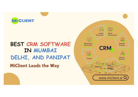 Top CRM Software for Your Business in Mumbai, Delhi, and Panipat