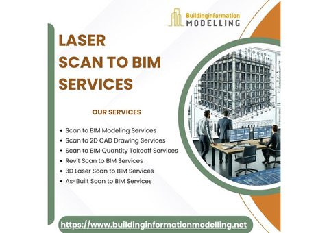 Detailed BIM Models with Our Laser Scan to BIM Services