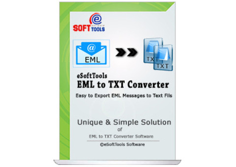 How do I convert email from EML to TXT format?