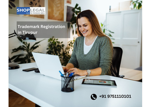 Trademark registration in Tirupur