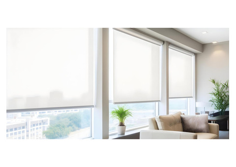 Revamp Your Home with Modern Solar Roller Shades!