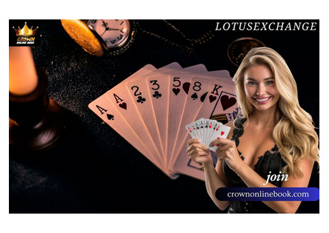 Up Your Gaming Skill At CrownOnlineBook with Lotusexchange