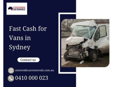 Fast Cash for Vans in Sydney