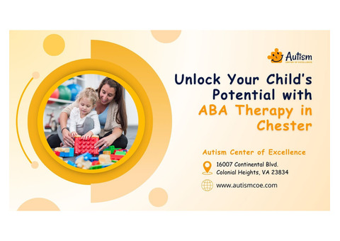 Best ABA Therapy Center in Chester, VA | Autism Center of Excellence