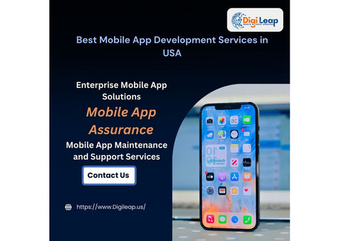 Best Mobile App Development Services in USA | Digileap