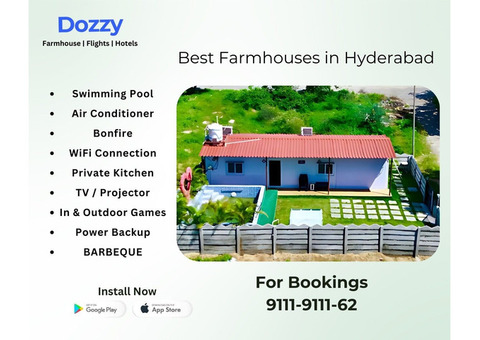 Rent a Farmhouse in Hyderabad for Your Party at the Best Price