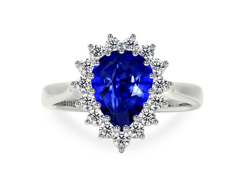 GIA Certified AAAA Untreated Blue Sapphire Ring Available Now