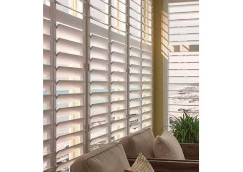 VINYL PLANTATION SHUTTERS