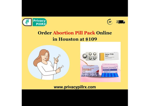 Order Abortion Pill Pack Online in Houston at $109