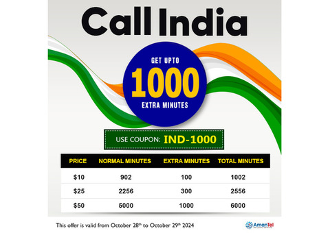 Call India from USA A@d Canada