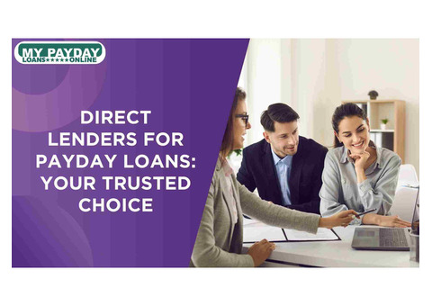 Quick Payday Loans: Direct Lenders at Your Service