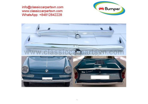 BMW 700 bumpers full set new (1959–1965) by stainless steel new