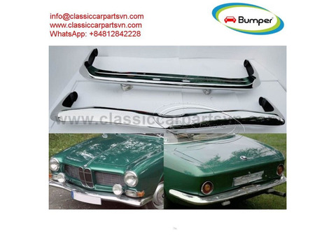 BMW 3200 CS Bertone bumpers (1962-1965) by stainless steel new