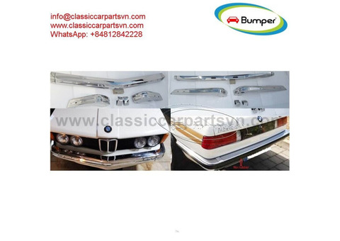 BMW E21 bumpers full set new (1975-1983) by stainless steel new