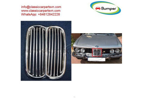 Center grille for BMW E9 2800CS by stainless steel new