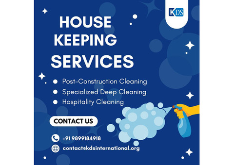 Premium Housekeeping Services by KDS International Private Limited