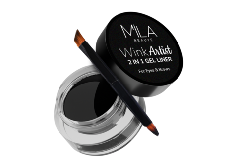 Smudge-Proof Eyes with Mila Beauté Gel Waterproof Eyeliner