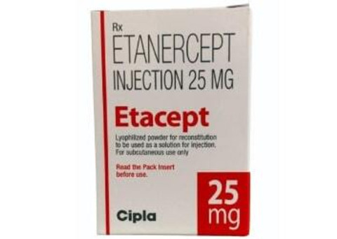 Buy Etanercept 50 MG Injection from India- Generic Etanercept