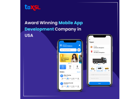 Expert Mobile App Development Company in USA - ToXSL Technologies