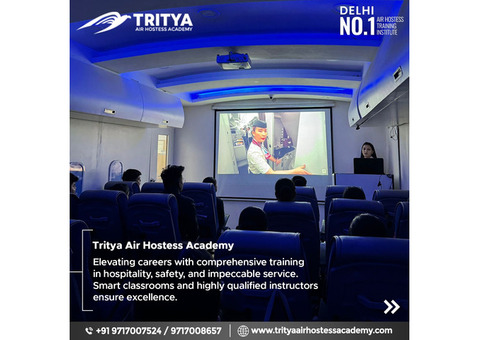 Join Top Flight Attendant Training Institute of Delhi