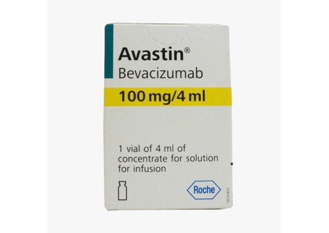 Bevacizumab 100 mg/4mL Injection Price in India- Avastin